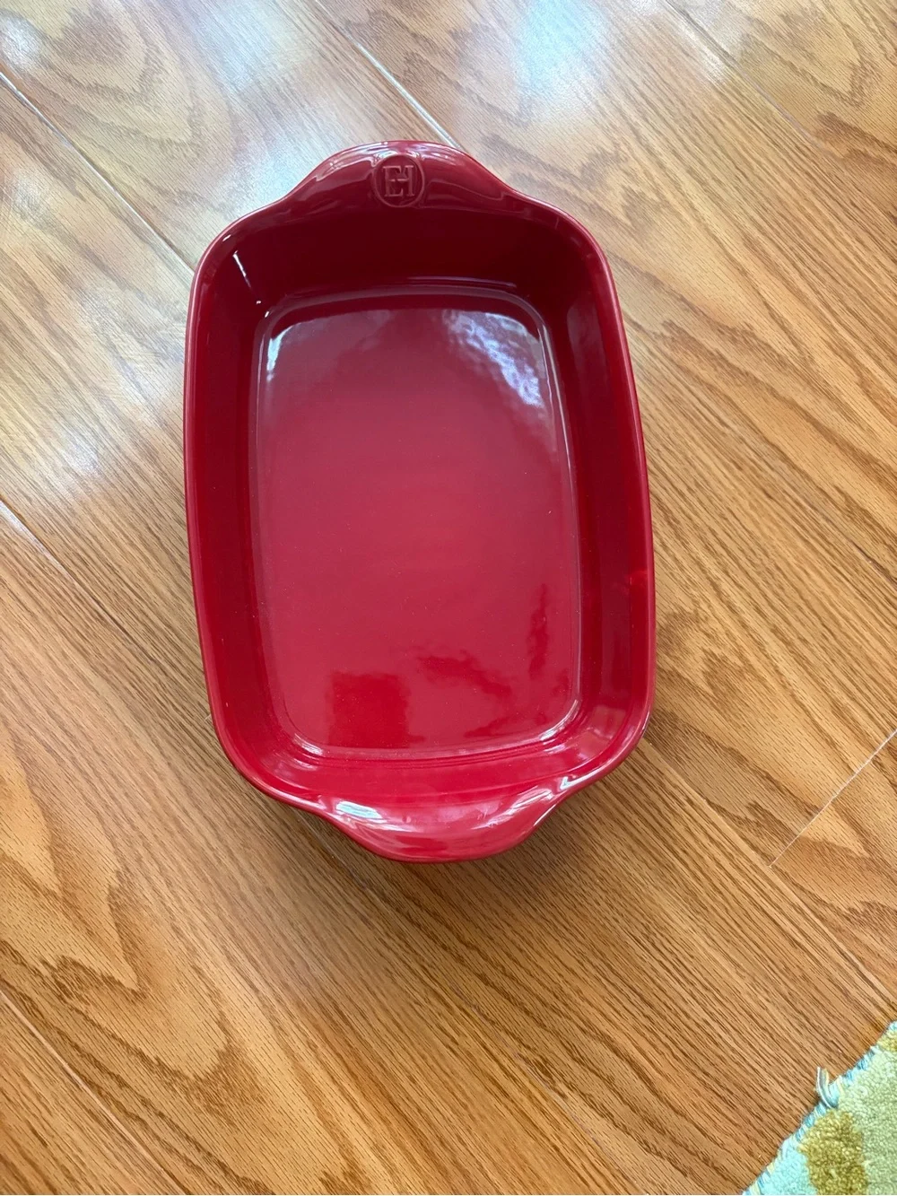 Emily Henry Red Ceramic Rectangular Baking Dish - Picture 1 of 12